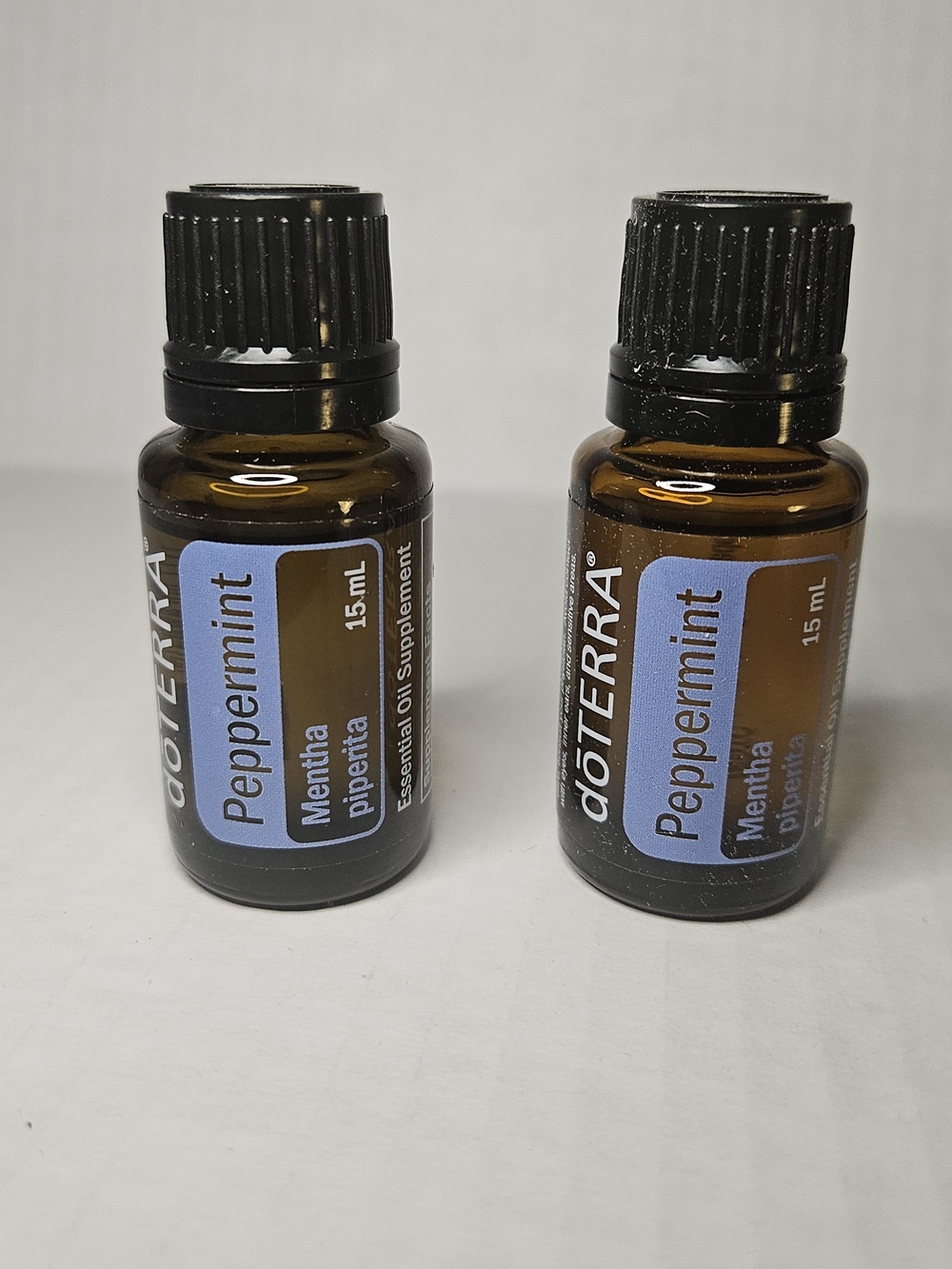 2 Bottles doTERRA Peppermint Essential Oil